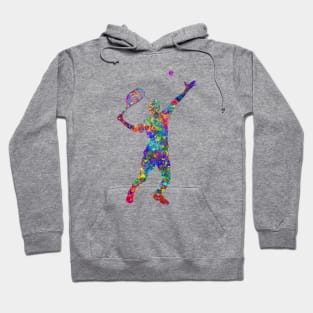 Tennis player man Hoodie